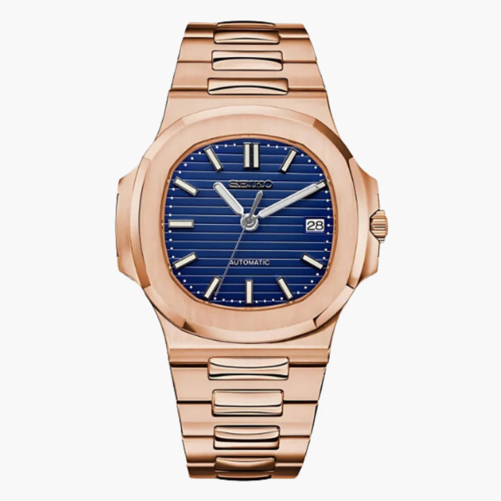 Nautilus Mod Rose Gold - Blue