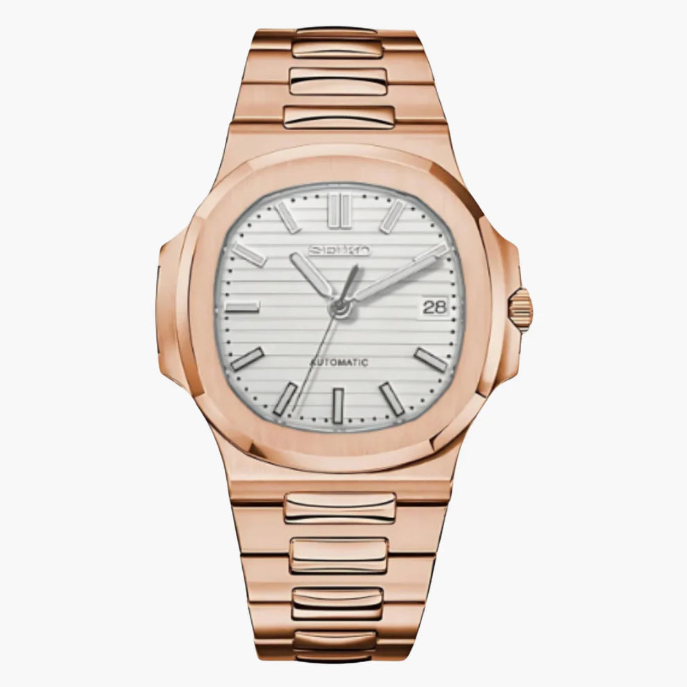 Nautilus Mod Rose Gold - White