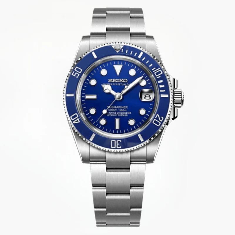 Seiko Submariner Smurf