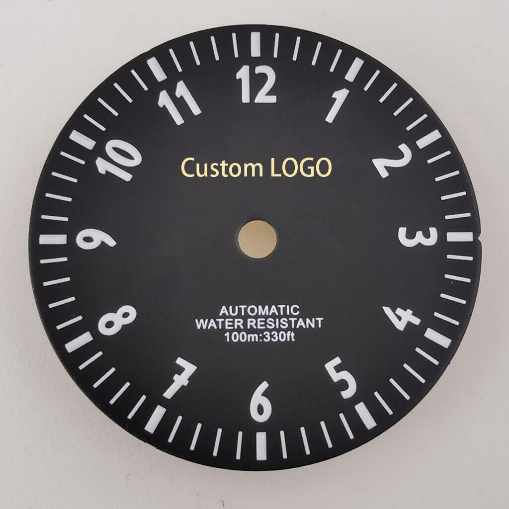 Your name on the dial, Your engraving on the crown and case back