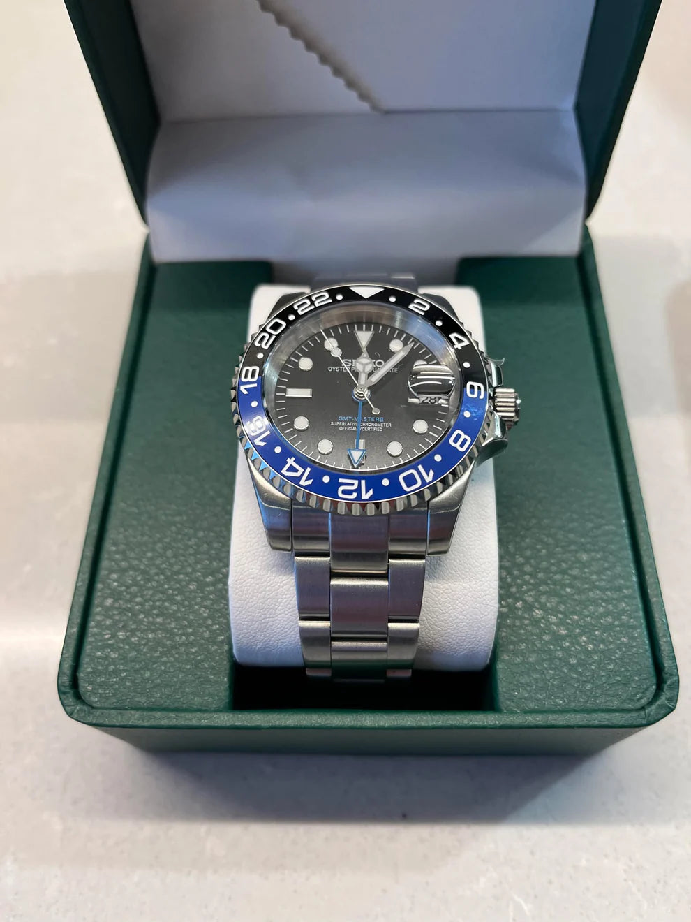 GMT Seiko Mod - Batgirl